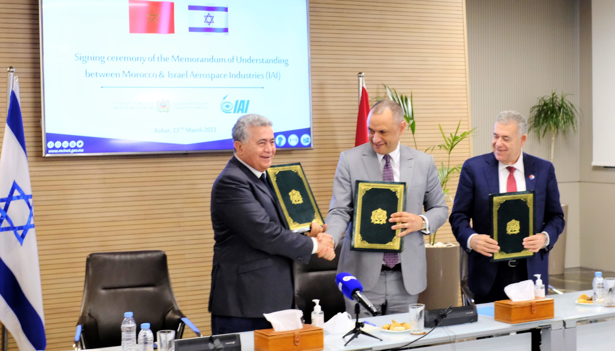 Maroc-Israël : Signature d’un mémorandum d'entente dans le secteur de l’industrie aéronautique avec Israel Aerospace Industries (IAI)